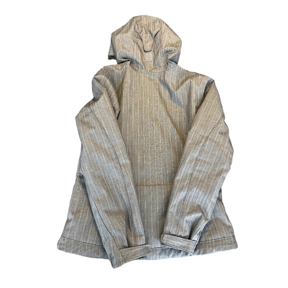 SOLD: Columbia Brown Striped Omni-Tech Ski and Snowboarding Jacket Hooded M - Picture 10 of 11